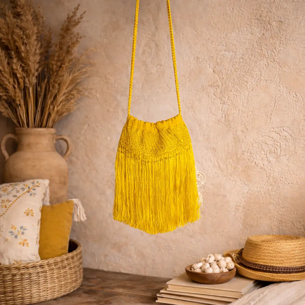 Bolsa Limosnera "Danza de Flecos" Casa de Pueblo