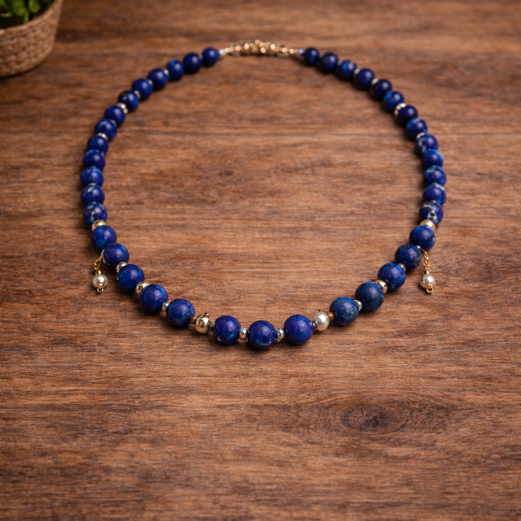 Collar "Noche Azul" (COLECCIÓN EME) Casa de Pueblo