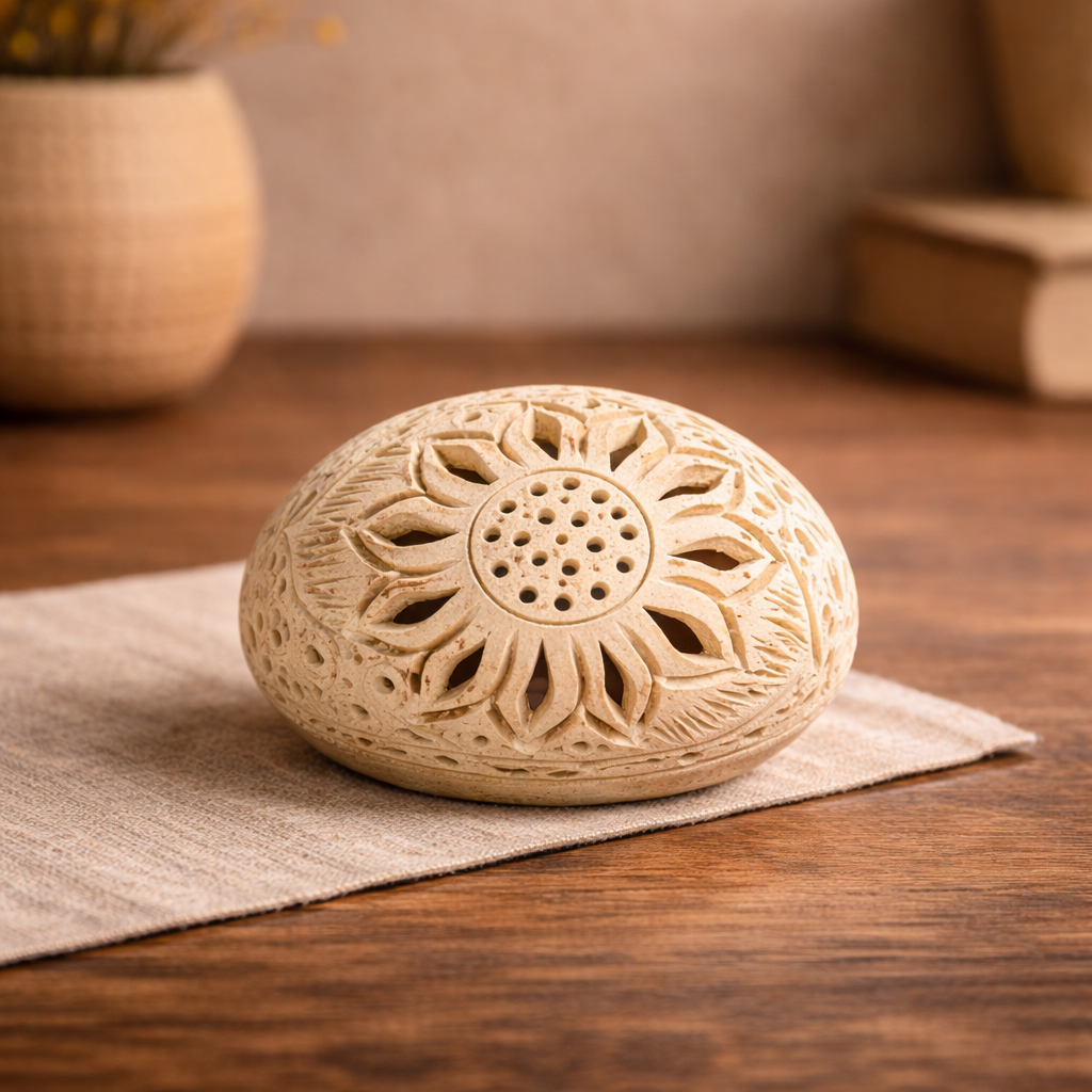 Esfera Decorativa "Flor de Tierra" Casa de Pueblo