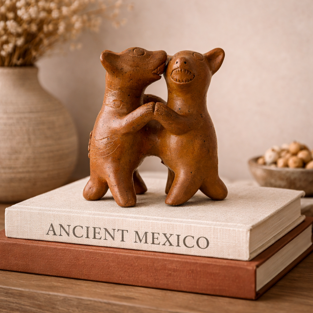 Escultura "Sabiduría Tlalchichi" Casa de Pueblo