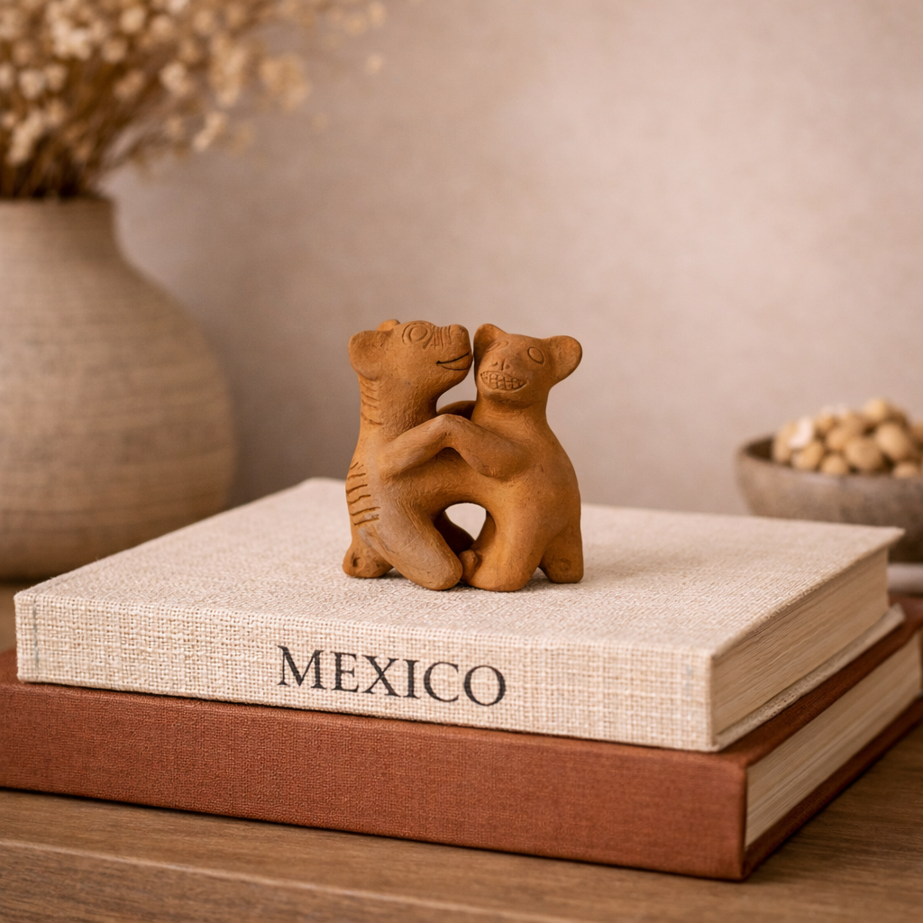 Figura "Legado Tlalchichi" Casa de Pueblo