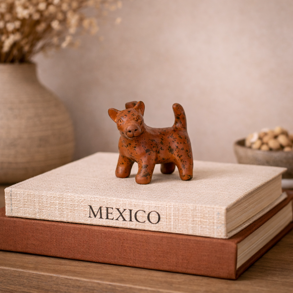 Figura "Xolo Moteado" Casa de Pueblo