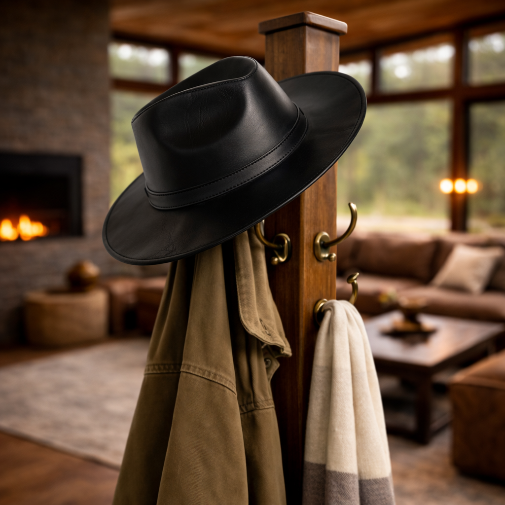 Sombrero Fedora "Noche Urbana" Casa de Pueblo