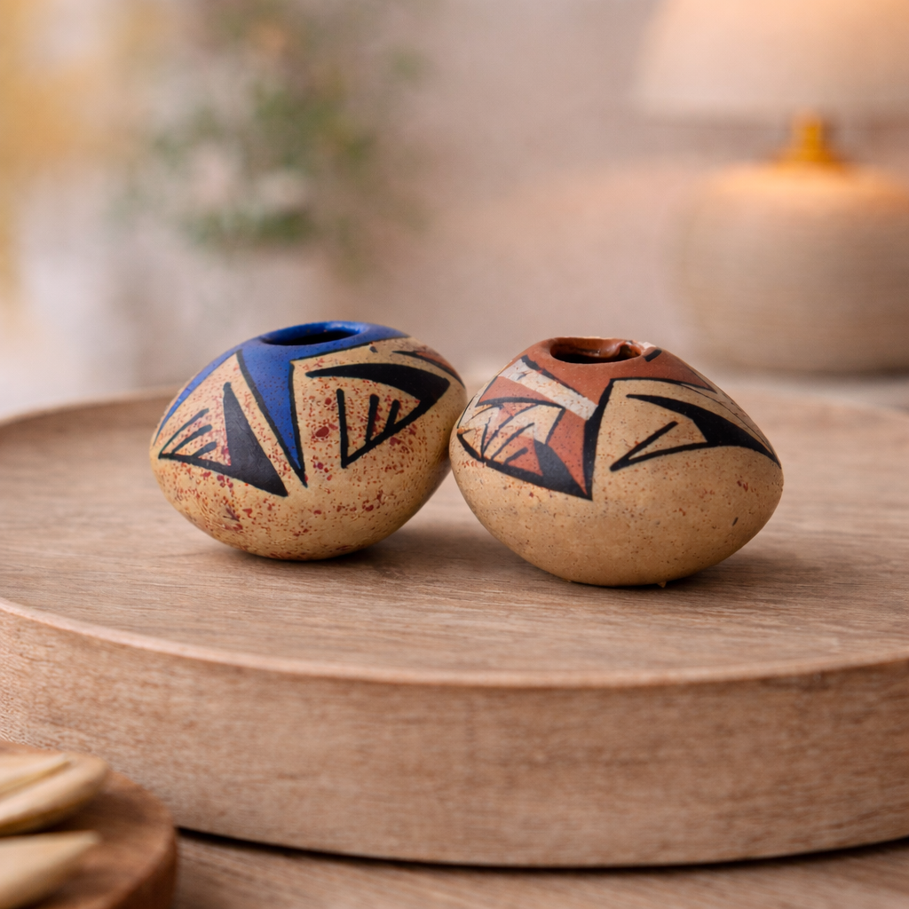 Mini Vasija "Semilla de Paquimé" Casa de Pueblo