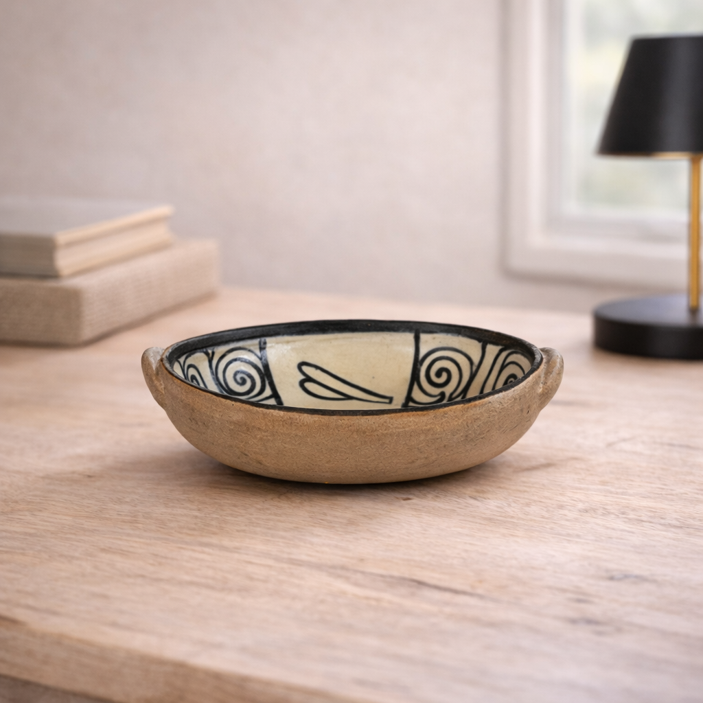 CUENCO OVALADO "VUELO DE MICHOACÁN" Casa de Pueblo