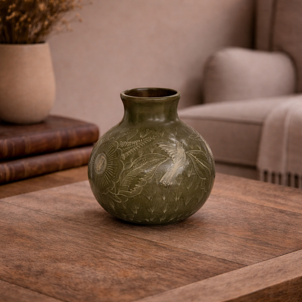 JARRÓN "JARDÍN DE NIEBLA" Casa de Pueblo