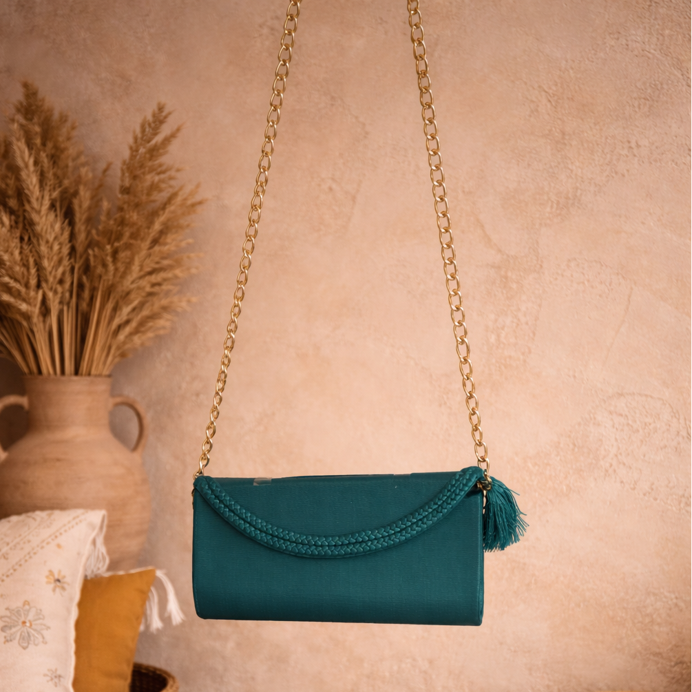 CARTERA "CLUTCH REBOZO" Casa de Pueblo