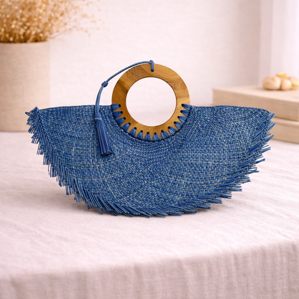 ABANICO "AZUL ÍNDIGO" Casa de Pueblo