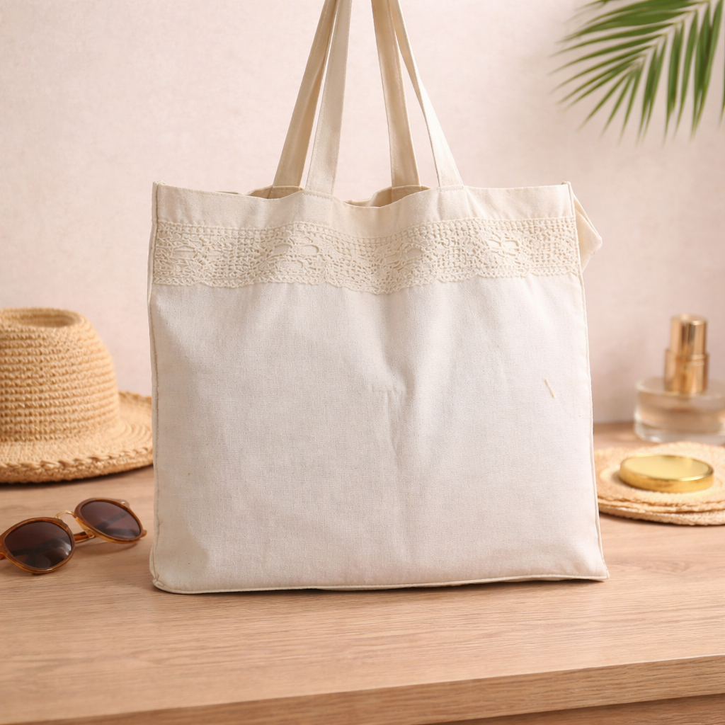 BOLSA TOTE "HERENCIA HIDROCÁLIDA" Casa de Pueblo